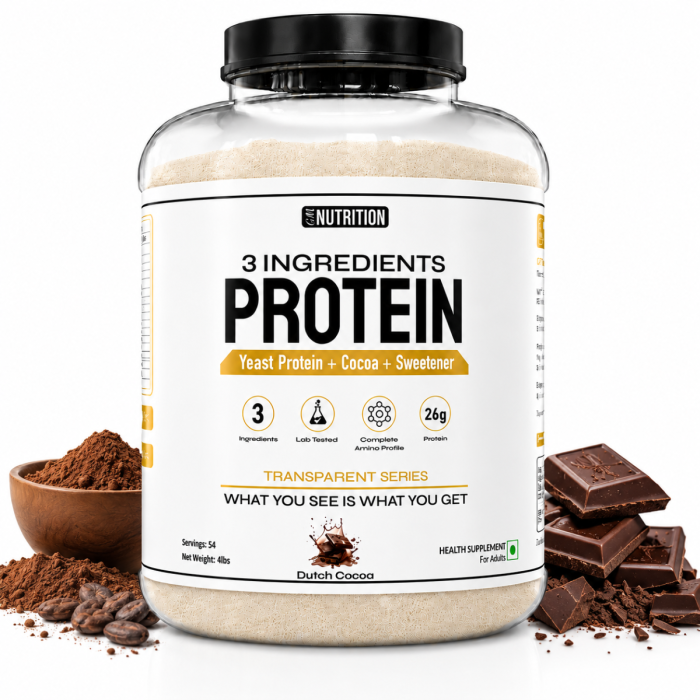 3 INGREDIENTS PROTEIN 4lbs Cocoa