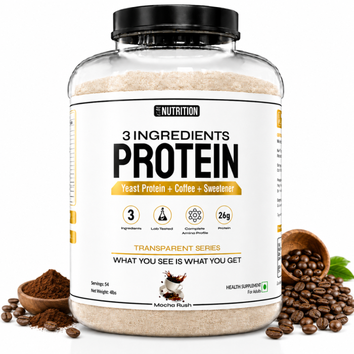 3 INGREDIENTS PROTEIN 4lbs Coffee