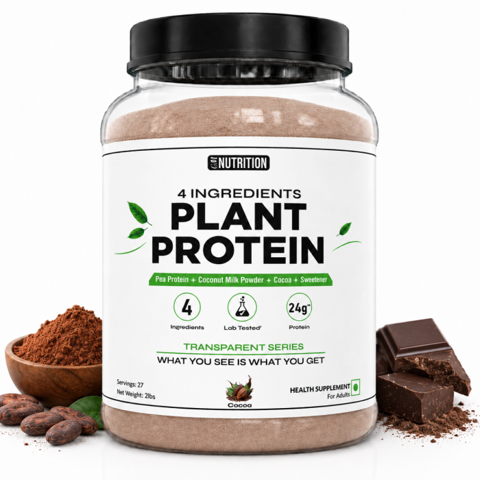 4 INGREDIENTS PLANT PROTEIN - COCOA 2lbs