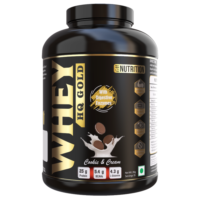 WHEY HQ GOLD-COOKIES & CREAM